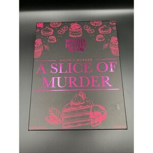 Used - University Games Murder Mystery Party - A Slice of Murder - Ages 18+